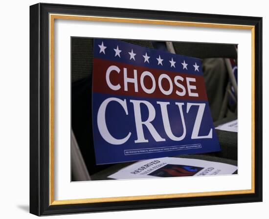 GOP 2016 Cruz-Sue Ogrocki-Framed Photographic Print