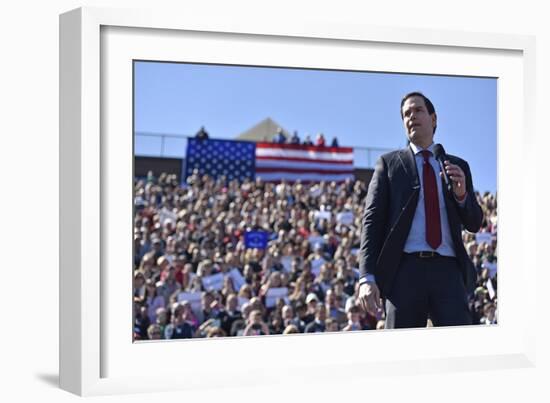 GOP 2016 Rubio-Mike Stewart-Framed Photographic Print