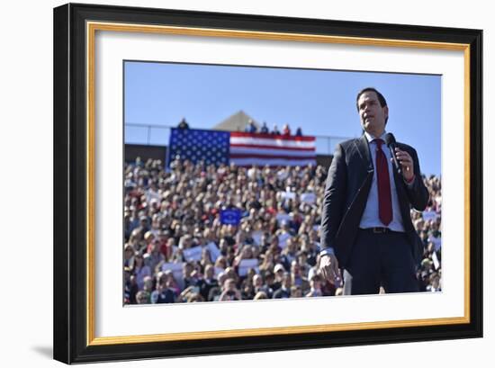 GOP 2016 Rubio-Mike Stewart-Framed Photographic Print