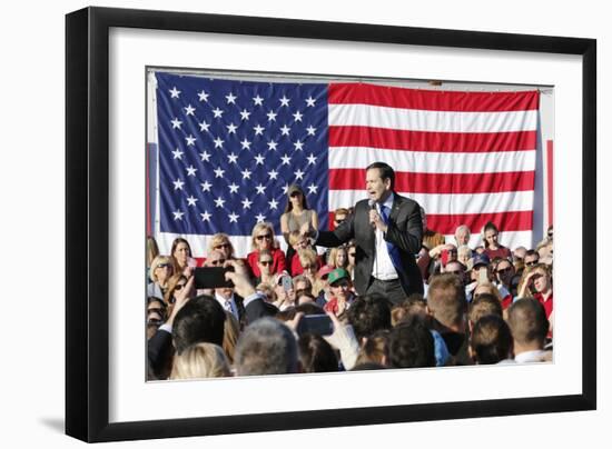 GOP 2016 Rubio-Steve Helber-Framed Photographic Print