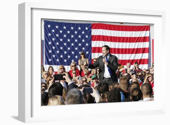 GOP 2016 Rubio-Steve Helber-Framed Photographic Print