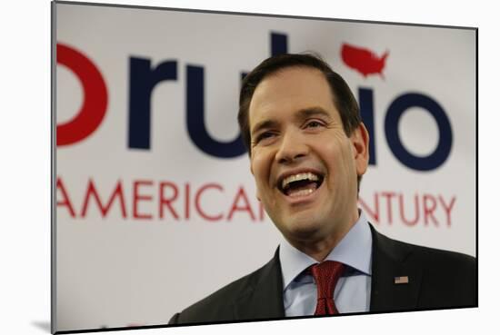 GOP 2016 Rubio-Mike Stewart-Mounted Photographic Print