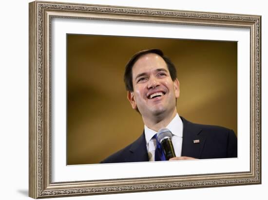 GOP 2016 Rubio-David Goldman-Framed Photographic Print