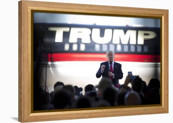 GOP 2016 Trump-John Bazemore-Framed Premier Image Canvas