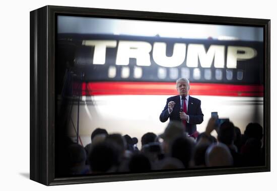 GOP 2016 Trump-John Bazemore-Framed Premier Image Canvas