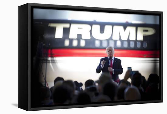 GOP 2016 Trump-John Bazemore-Framed Premier Image Canvas