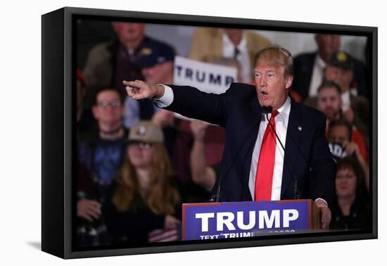 GOP 2016 Trump-Marcio Jose Sanchez-Framed Premier Image Canvas