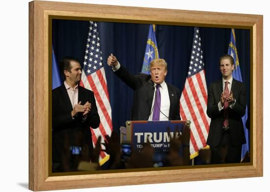 GOP 2016 Trump-Jae C Hong-Framed Premier Image Canvas