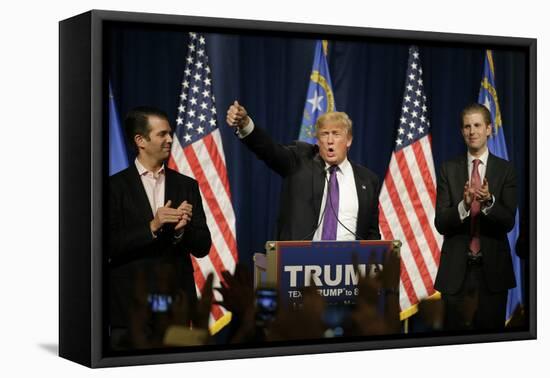 GOP 2016 Trump-Jae C Hong-Framed Premier Image Canvas