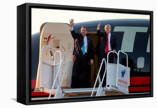 GOP 2016 Trump-Andrew Harnik-Framed Premier Image Canvas