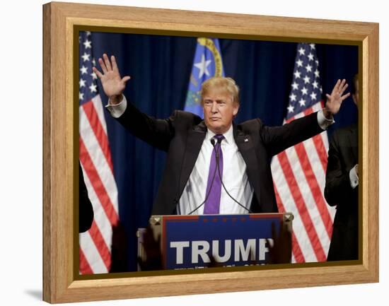 GOP 2016 Trump-Jae C Hong-Framed Premier Image Canvas