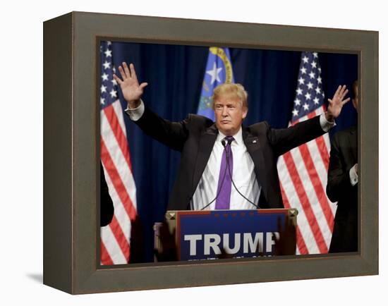 GOP 2016 Trump-Jae C Hong-Framed Premier Image Canvas