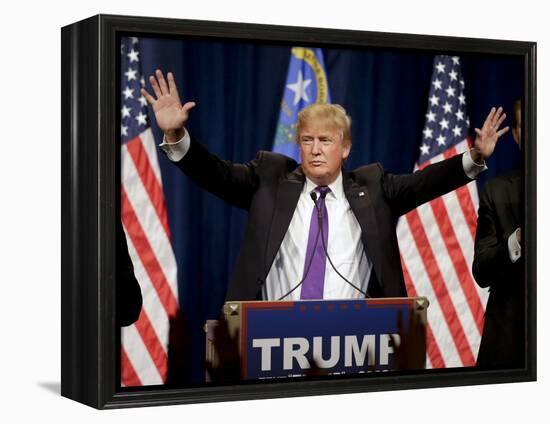 GOP 2016 Trump-Jae C Hong-Framed Premier Image Canvas