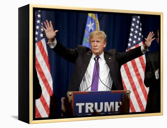GOP 2016 Trump-Jae C Hong-Framed Premier Image Canvas