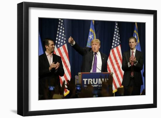 GOP 2016 Trump-Jae C Hong-Framed Photographic Print