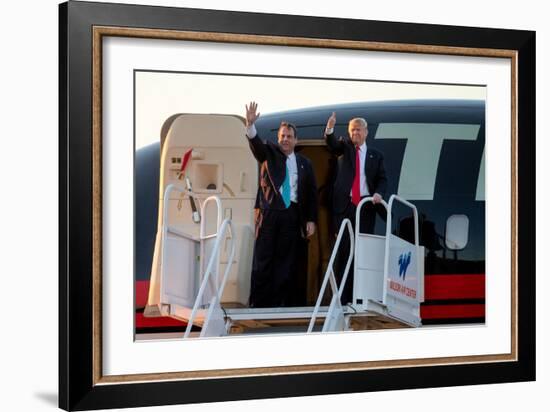 GOP 2016 Trump-Andrew Harnik-Framed Photographic Print