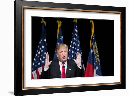 GOP 2016 Trump-David Goldman-Framed Photographic Print