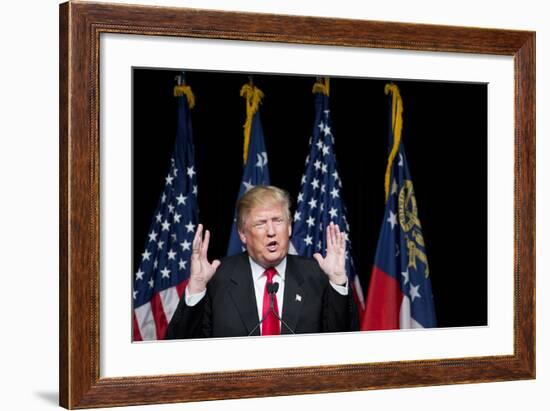 GOP 2016 Trump-David Goldman-Framed Photographic Print