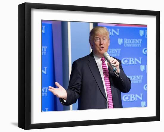 GOP 2016 Trump-Steve Helber-Framed Photographic Print