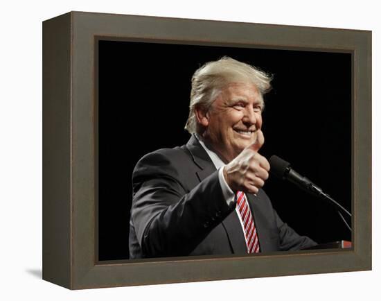 GOP 2016 Trump-Chuck Burton-Framed Premier Image Canvas