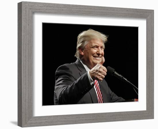 GOP 2016 Trump-Chuck Burton-Framed Photographic Print