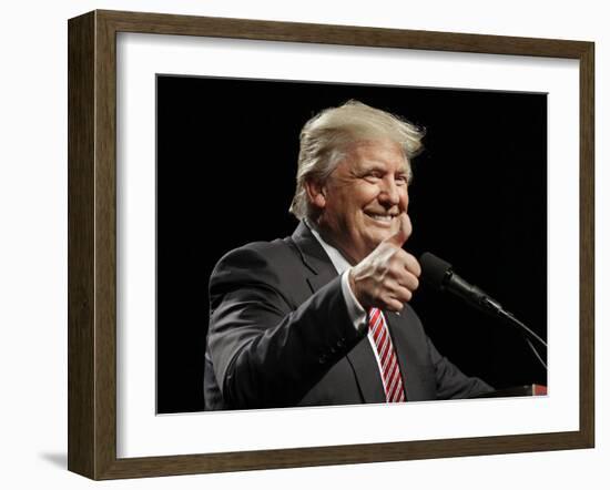 GOP 2016 Trump-Chuck Burton-Framed Photographic Print