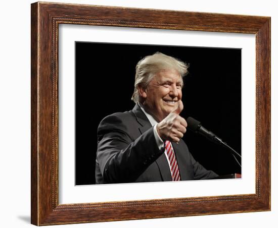 GOP 2016 Trump-Chuck Burton-Framed Photographic Print