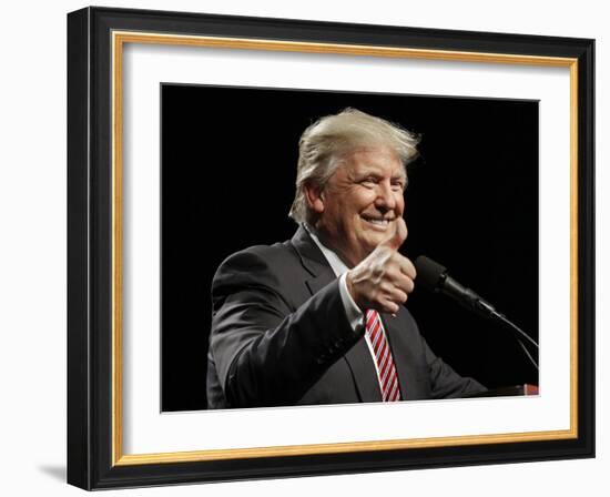 GOP 2016 Trump-Chuck Burton-Framed Photographic Print