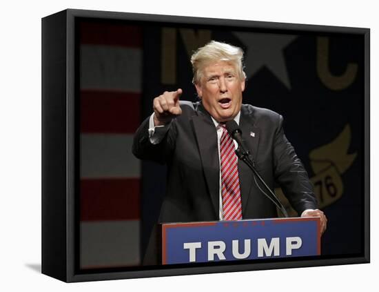 GOP 2016 Trump-Chuck Burton-Framed Premier Image Canvas