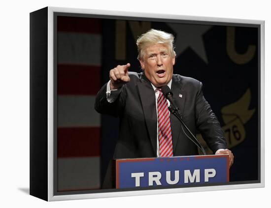 GOP 2016 Trump-Chuck Burton-Framed Premier Image Canvas