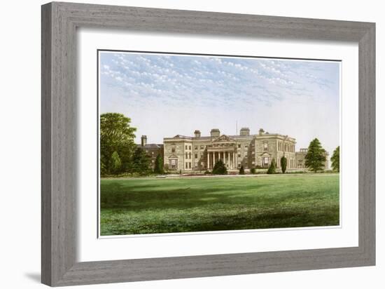 Gopsal Hall, Leicestershire, Home of Lord Howe, C1880-AF Lydon-Framed Giclee Print