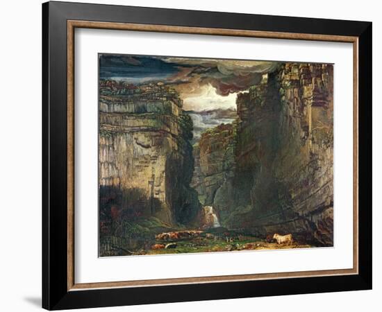 Gordale Scar, 1813-James Ward-Framed Giclee Print