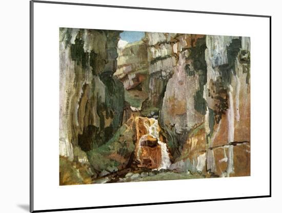 Gordale Scar, West Yorkshire, C1811-James Ward-Mounted Giclee Print