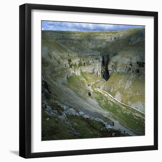 Gordale Scar, Yorkshire Dales National Park, North Yorkshire, England, United Kingdom, Europe-Roy Rainford-Framed Photographic Print