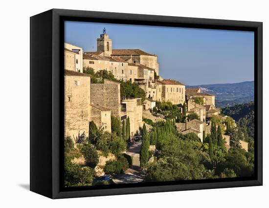 Gordes, Luberon, Provence, France, Europe-David Wogan-Framed Premier Image Canvas