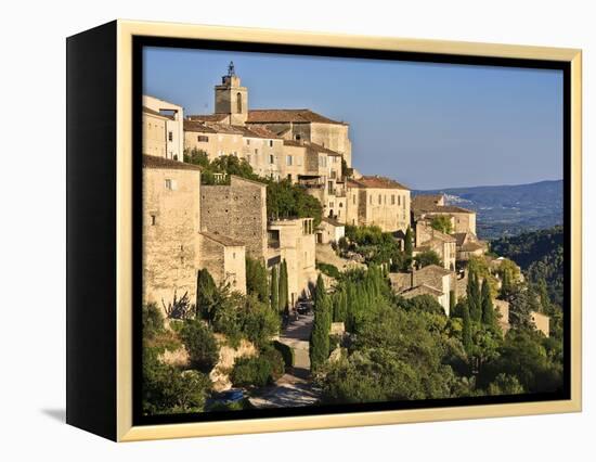 Gordes, Luberon, Provence, France, Europe-David Wogan-Framed Premier Image Canvas