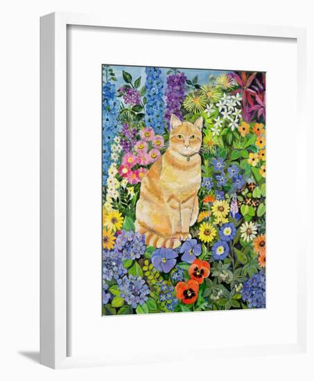 Gordon's Cat, 1996-Hilary Jones-Framed Giclee Print