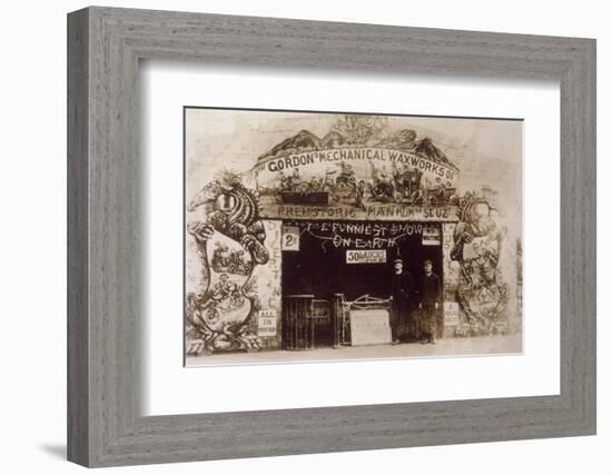 Gordon's Waxworks, 1907-null-Framed Photographic Print