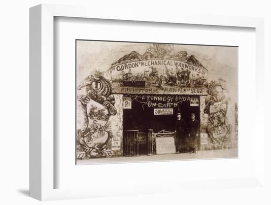 Gordon's Waxworks, 1907-null-Framed Photographic Print