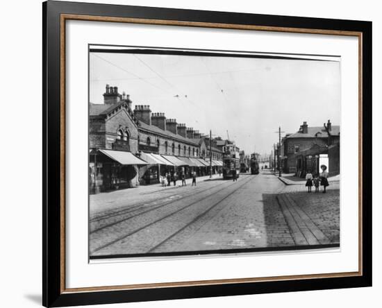 Gordon Terrace, Saltaire, Metropolitan Borough of Bradford, West Yorkshire-null-Framed Photographic Print