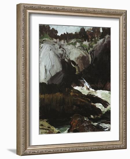 Gorge and Sea, 1911-George Wesley Bellows-Framed Giclee Print