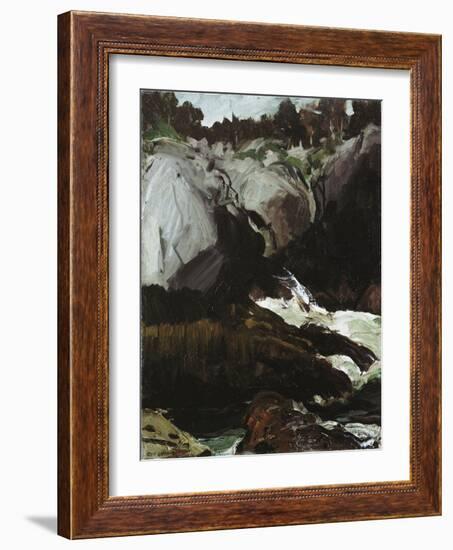 Gorge and Sea, 1911-George Wesley Bellows-Framed Giclee Print
