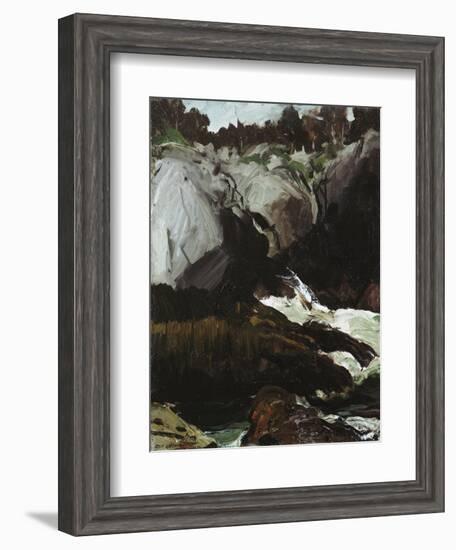 Gorge and Sea, 1911-George Wesley Bellows-Framed Giclee Print