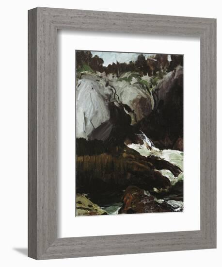 Gorge and Sea, 1911-George Wesley Bellows-Framed Giclee Print