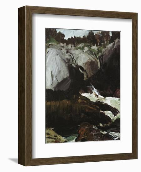 Gorge and Sea, 1911-George Wesley Bellows-Framed Giclee Print