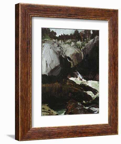 Gorge and Sea, 1911-George Wesley Bellows-Framed Giclee Print