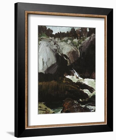 Gorge and Sea, 1911-George Wesley Bellows-Framed Giclee Print