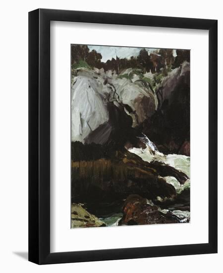 Gorge and Sea, 1911-George Wesley Bellows-Framed Giclee Print