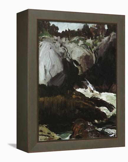 Gorge and Sea, 1911-George Wesley Bellows-Framed Premier Image Canvas