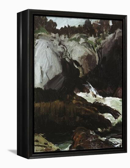 Gorge and Sea, 1911-George Wesley Bellows-Framed Premier Image Canvas